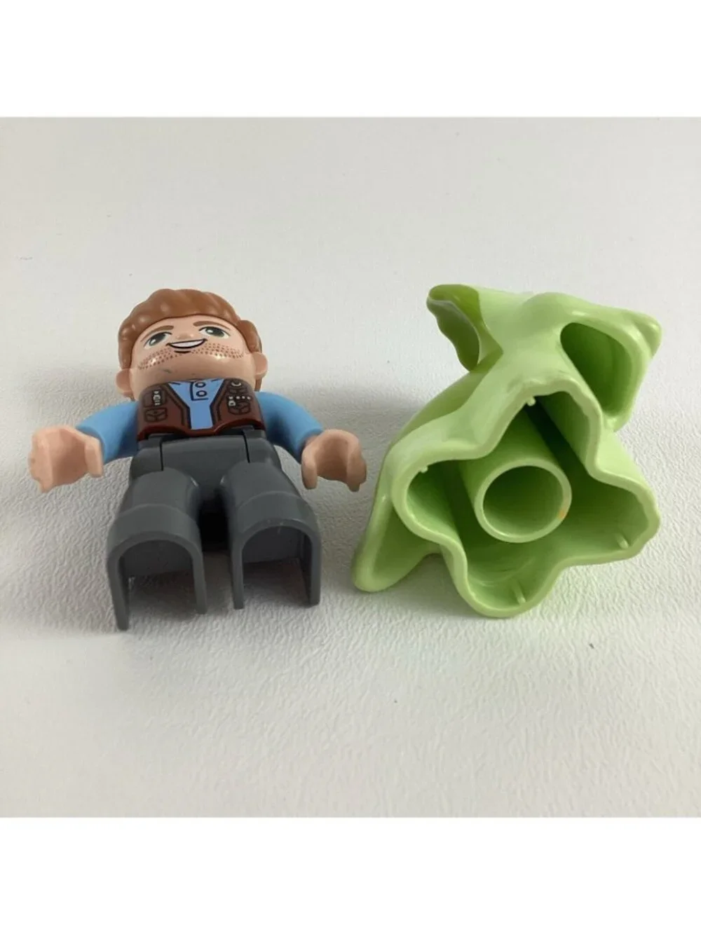Lego Duplo Jurassic World Owen Action Figure Baby Dino Toddler First Building